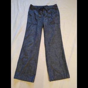 Banana Republic cotton drawstring pants